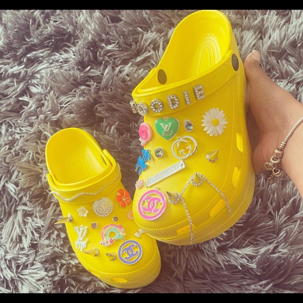 Custom Designer Crocs (Platform And Low) - image 5